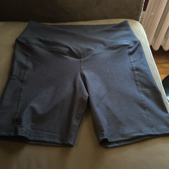 NWOT! Black biker shorts - Picture 1 of 3